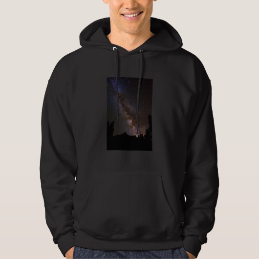 Starry Milky way, Californië Hoodie (Voorkant)