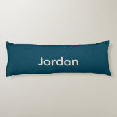 Starry Moonlit Night Lichaamskussen (Achterkant)