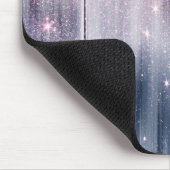 Starry Nebula Glitter Muismat (Hoek)