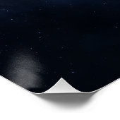 Starry Nebula Humpback Perfect Poster (Hoek)