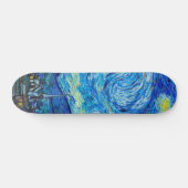 Starry Nigh Van Gogh schildert levendige kunst Persoonlijk Skateboard (Horizontaal)