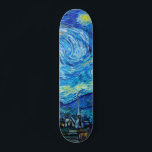 Starry Nigh Van Gogh schildert levendige kunst Persoonlijk Skateboard<br><div class="desc">Starry Nigh Van Gogh schildert levendige kunstskateboard</div>