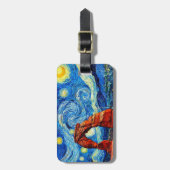 Starry Night Arches National Park Bagagelabel (Voorkant verticaal)