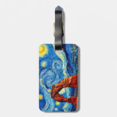 Starry Night Arches National Park Bagagelabel (Achterkant verticaal)