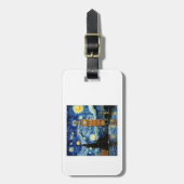Starry Night Big Ben London England Bagagelabel (Voorkant verticaal)