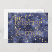 Starry Night Briefkaart (Voorkant / Achterkant)