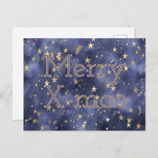 Starry Night Briefkaart (Voorkant / Achterkant)