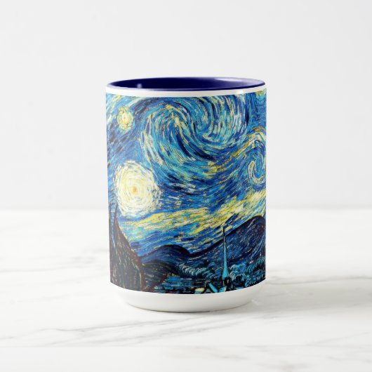 Starry Night by Vincent van Gogh Mok (Midden)