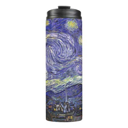 Starry Night by Vincent van Gogh Thermosbeker (Voorkant)