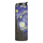 Starry Night by Vincent van Gogh Thermosbeker (Gedraaid links)