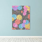 Starry Night  Canvas Afdruk (Insitu (Houten vloer))