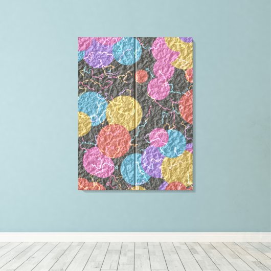 Starry Night  Canvas Afdruk (Insitu (Houten vloer))