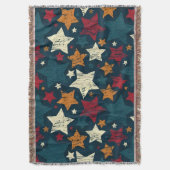 Starry Night Chaos Deken (Voorkant Verticaal)