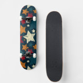 Starry Night Chaos Persoonlijk Skateboard (Voorkant)