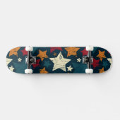 Starry Night Chaos Persoonlijk Skateboard (Horizontaal)
