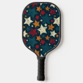 Starry Night Chaos Pickleball Paddle (Achterkant)
