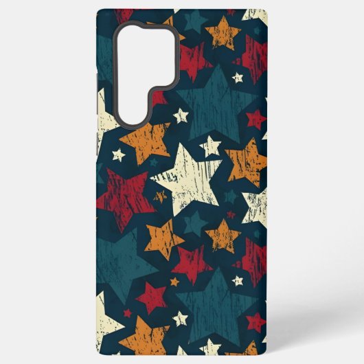 Starry Night Chaos Samsung Galaxy Hoesje (Achterkant)