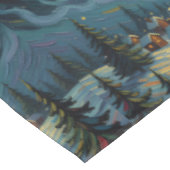 Starry Night Christmas Tablecloth 52x70 Santa Tafelkleed (Gekanteld)