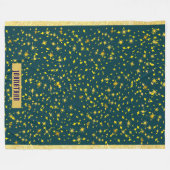 Starry Night Fleece Throw (Voorkant (Horizontaal))
