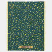 Starry Night Fleece Throw Deken (Voorkant)