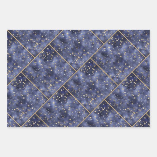 Starry Night Inpakpapier Vel (Voorkant 3)