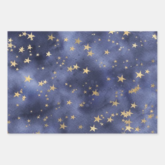 Starry Night Inpakpapier Vel (Voorkant 2)
