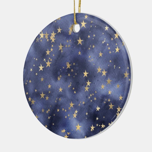 Starry Night Keramisch Ornament (Links)