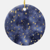 Starry Night Keramisch Ornament (Achterkant)