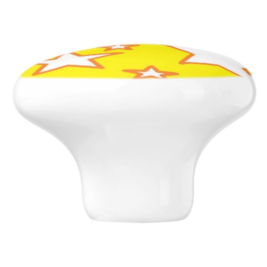 Starry Night Keramische Knop (Zijkant)