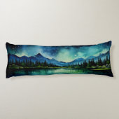 Starry Night Lichaamskussen (Achterkant)