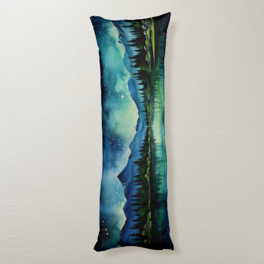 Starry Night Lichaamskussen (Achterkant (Verticaal))