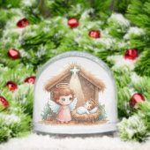 Starry Night & Manger Light – A Christmas Blessing Sneeuwbol (Kerstmis)