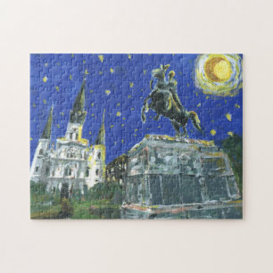 Starry Night New Orleans Legpuzzel