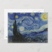 Starry night of van gogh briefkaart (Voorkant / Achterkant)