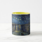 Starry Night on the Rhone Mug – Van Gogh Inspired  Mok (Midden)