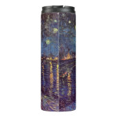Starry Night Over the Rhone by Vincent van Gogh Thermosbeker (Achterkant)