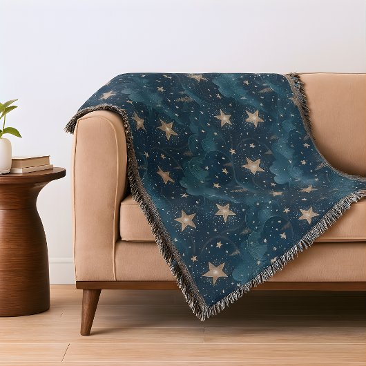 Starry Night Pattern Deken