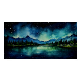 Starry Night Perfect Poster