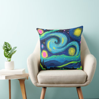 Starry night pillow kussen