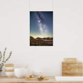 Starry Night Sky Milky Way Poster (Keuken)