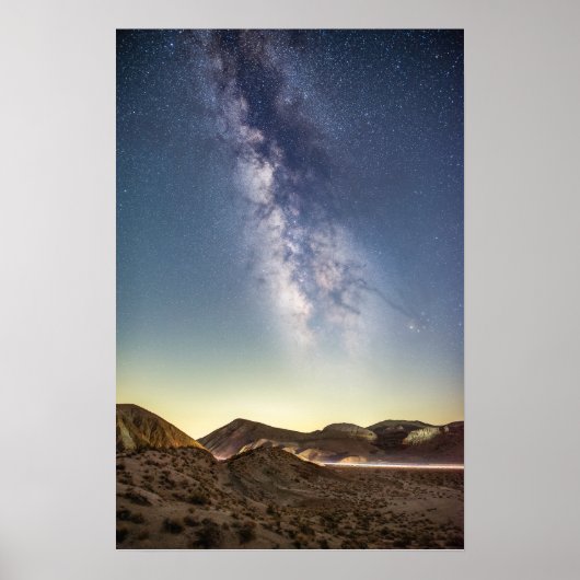 Starry Night Sky Milky Way Poster (Voorkant)