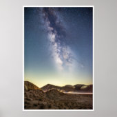 Starry Night Sky Milky Way Poster (Voorkant)