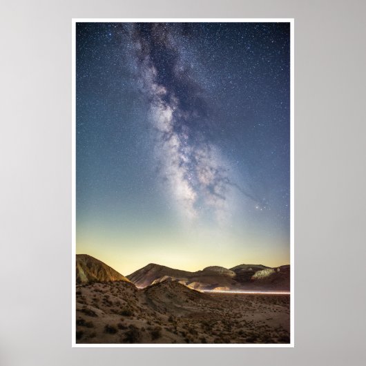 Starry Night Sky Milky Way Poster (Voorkant)