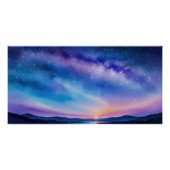 Starry Night Sky Perfect Poster (Voorkant)