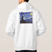 Starry Night , Vincent van Gogh Hoodie (Achterkant)