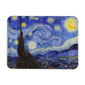 Starry Night , Vincent van Gogh Magneet (Horizontaal)