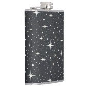 Starry Night   Vinyl Wrapped Flask Heupfles (Rechts)