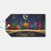 Starry Nights Eid Cadeaulabel (Achterkant Horizontaal)