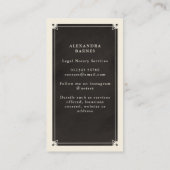 Starry Notional Tarot Writer Visitekaartje (Achterkant)