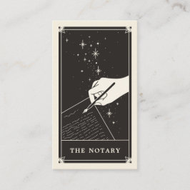 Starry Notional Tarot Writer Visitekaartje